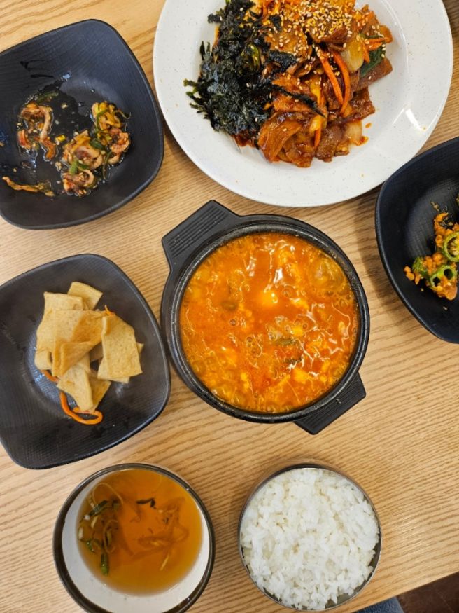 대구 교동 맛집 40년 전통 낙원순두부 동성로 블루리본 순두부찌개 맛집
