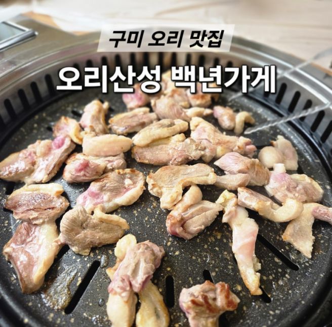 구미 오리고기 맛집 오리산성 단체 식사하기 좋은 룸식당