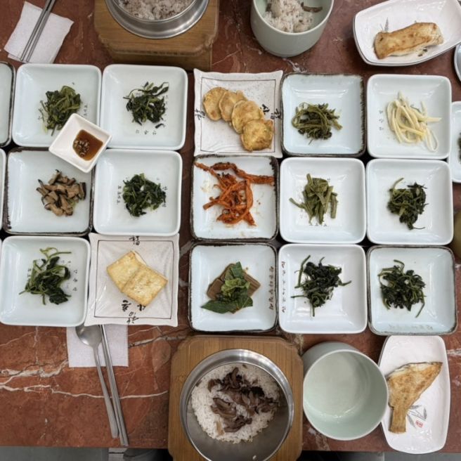 [평창] 월정사맛집 오대산 산촌 강추후기 / 한정식 메뉴추천