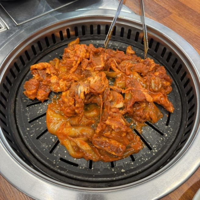 [납작식당] 평창 대관령 블루리본 맛집 오삼불고기