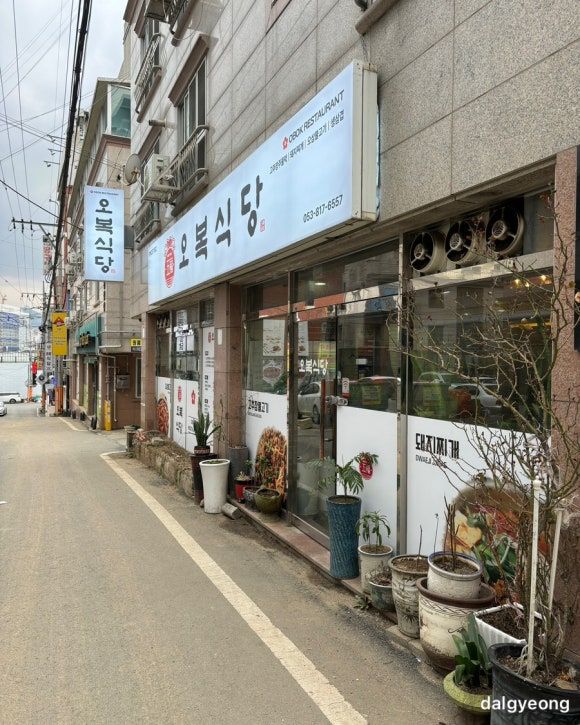 경산 대동 | 영남대 든든한 한 끼 영대 밥집 “오복식당”