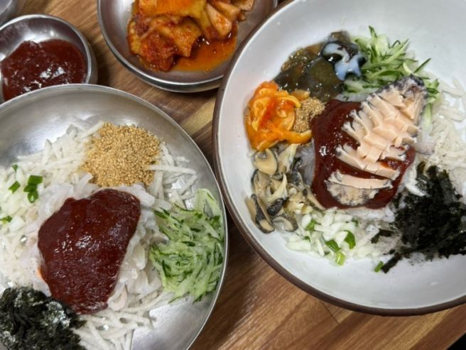 포항 현지인 맛집, 고추장 물회가 맛있는 오대양물회식당