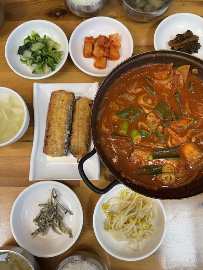 여수 오동도 근처 맛집 아침식사 갈치조림 삼학집