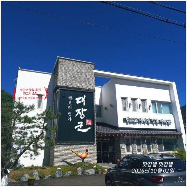 수안보 맛집 대장군 충주 보양식 꿩고기 가성비 엄지척 만찬 내돈내산 후기