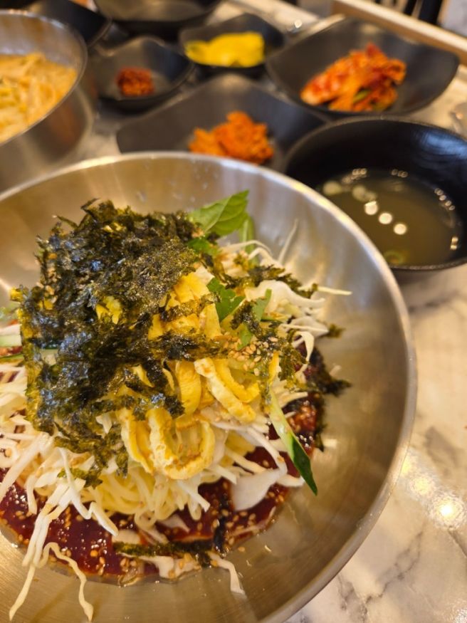 구미 산동 국수맛집 동네국수야 잔치국수 비빔국수 쫄우동 한 끼 후기