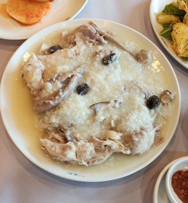 용인 성복동 맛집 장수촌 누룽지백숙 광교산맛집 가족모임추천