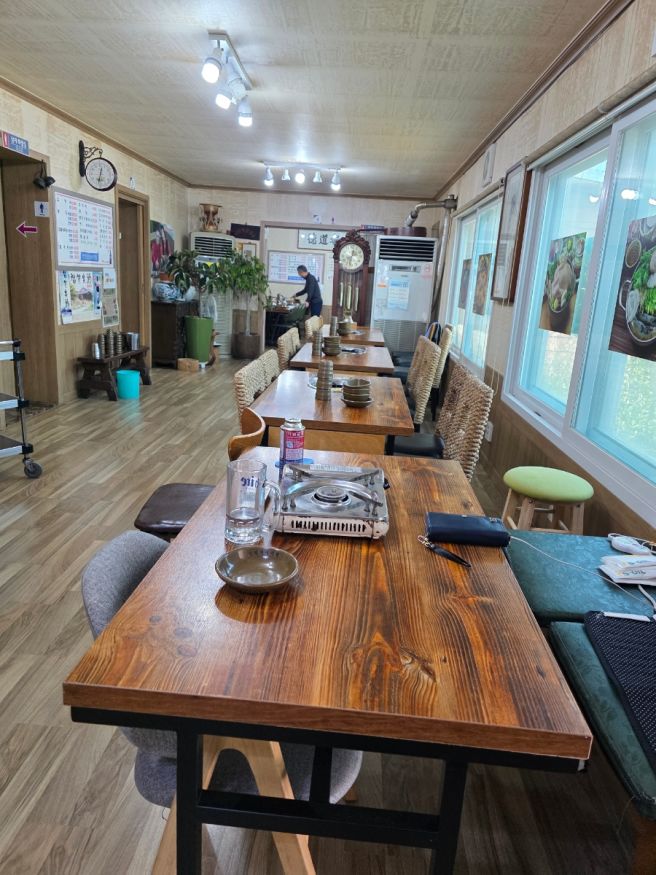 [익산 맛집] 금마저수지 옆 청기와, 나들이 식사 민물새우탕 맛있게!