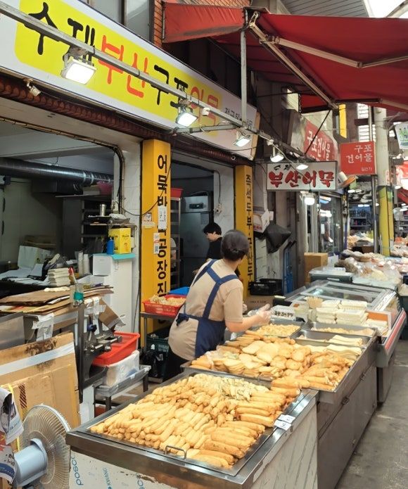 부산 구포시장/이원화 구포국시