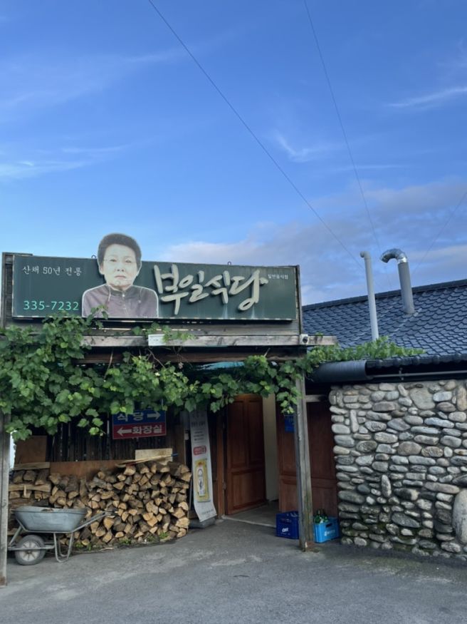 정선 파크로쉬 맛집, 블루리본 맛집, 평창 진부면 부일식당 산채백반 내돈내산 솔직후기