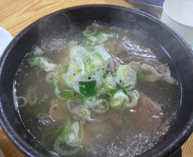 인천 축구장 숭의동 맛집 80년 노포의 평양옥 아이랑 갈비탕 후기