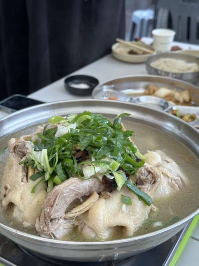포천 백운계곡 고향산천식당 물놀이하기 좋은 백숙 맛집