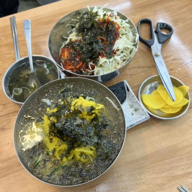 안동 현지인맛집 신선식당 냉우동