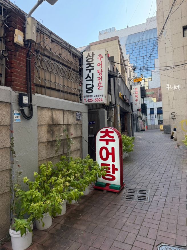 대구 추어탕 맛집 동성로 밥집 추천 상주식당