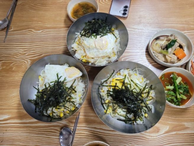 현지인만 아는 대전유성맛집, 별미홍천식당 콩나물비빔밥 후기