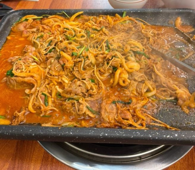 부산사직동 /놀이방식당/삼대돼지불고기2호점 /10주년리뉴얼이벤트진행중/오리불고기/아이오리/아이랑가...