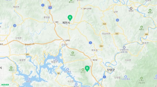 단양금수산 현지인 두부찌개 맛집 대추나무집