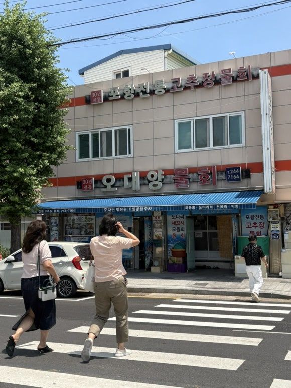 전국3대물회 - 포항 오대양물회식당