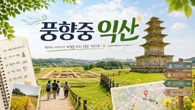 풍향중 첫 여행지 익산 1박 2일 코스｜미륵사지·왕궁리유적·황등 육회비빔밥 맛집 총정리