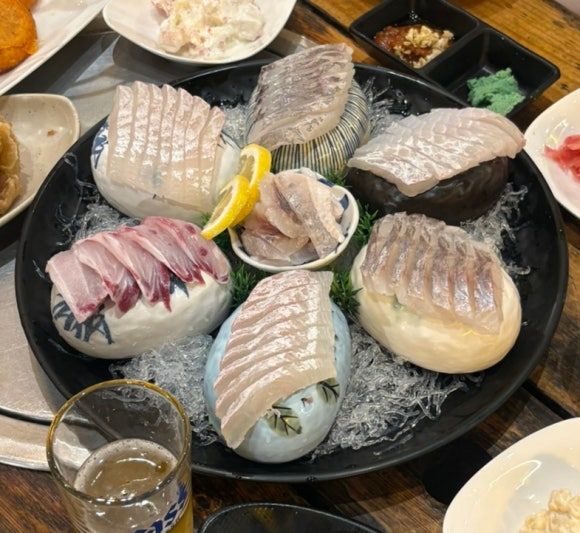 강릉 경포대 횟집 경포팔도강산 조개구이 내돈내산 핫플 추천