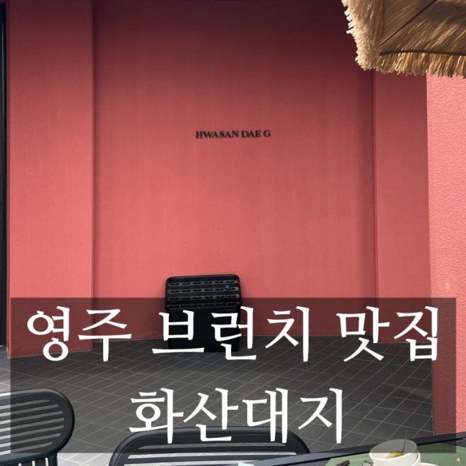 [내돈내산] 영주 핫플 데이트코스 추천 아이와 브런치 맛집 화산대지 커피 맛집 녹스고지
