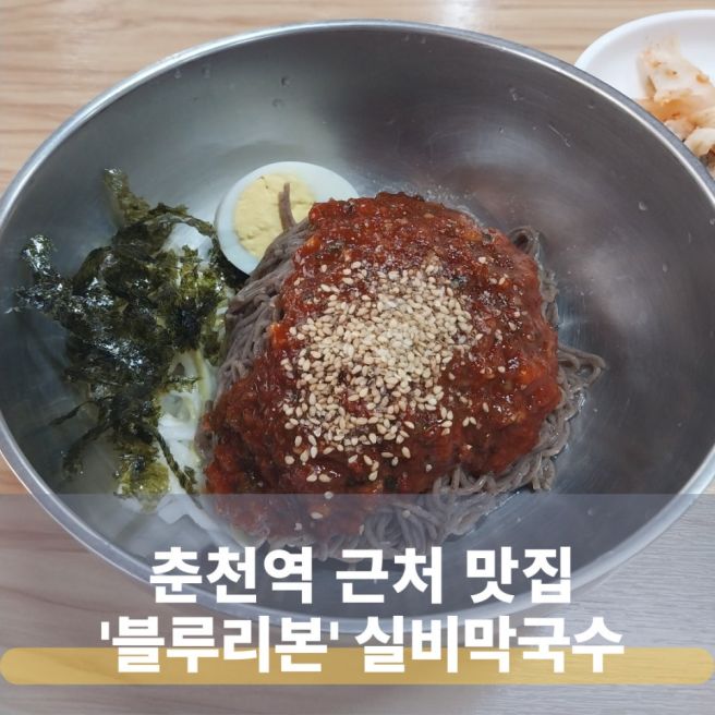 (내돈내산) 춘천역 맛집 실비막국수