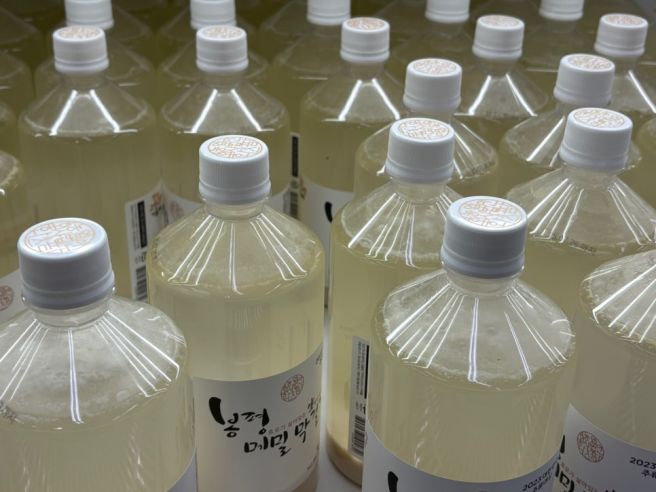 평창 올림픽시장 메밀나라 봉평 메밀 막걸리 솔직 후기