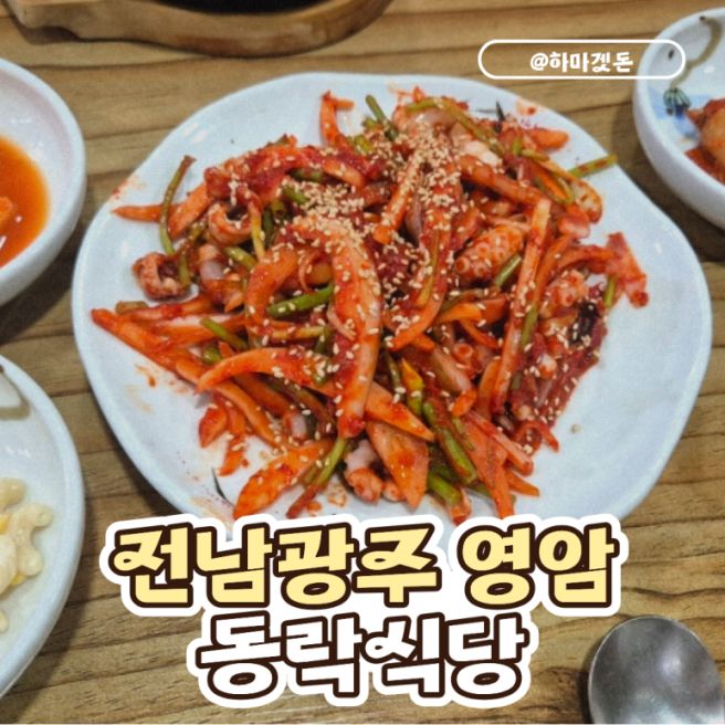 영암 낙지 맛집｜13년 블루리본 동락식당 낙지볶음 내돈내산 후기
