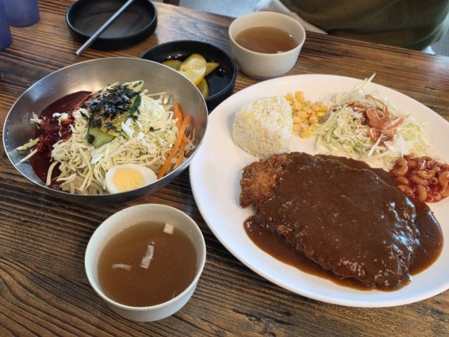 영주 맛집 백년가게 '나드리' 쫄면 돈까스 현지인 추천 밥집 + 주차