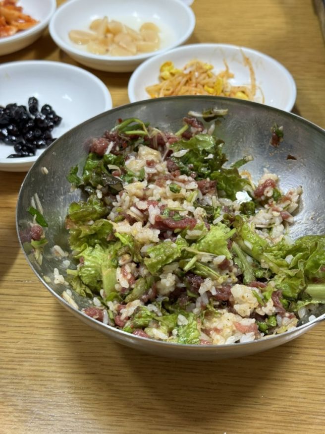 [경북-영천시] 편대장영화식당 영천본점- 코리안 스타일 비프타르타르 비빔밥