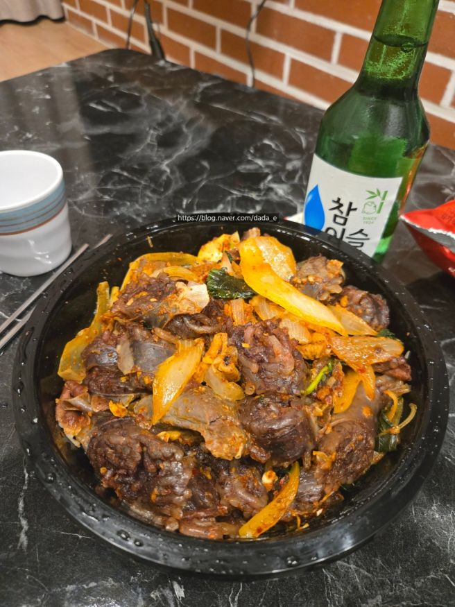 [충남/ 보령 맛집] 복조리닭집, 한내시장 안 순대볶음 맛집!