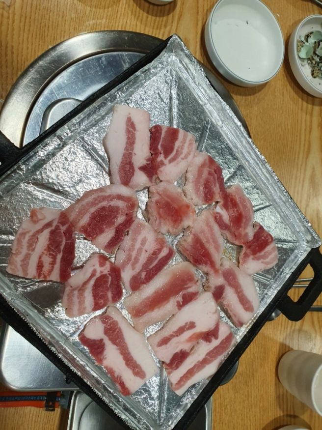 단양 매포한우일번가_삼겹살(단양맛집 강력추천)