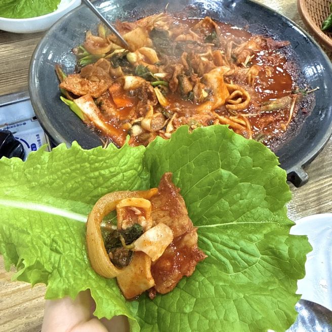 제주 공항근처 맛집 태광식당 주물럭 점심 후기
