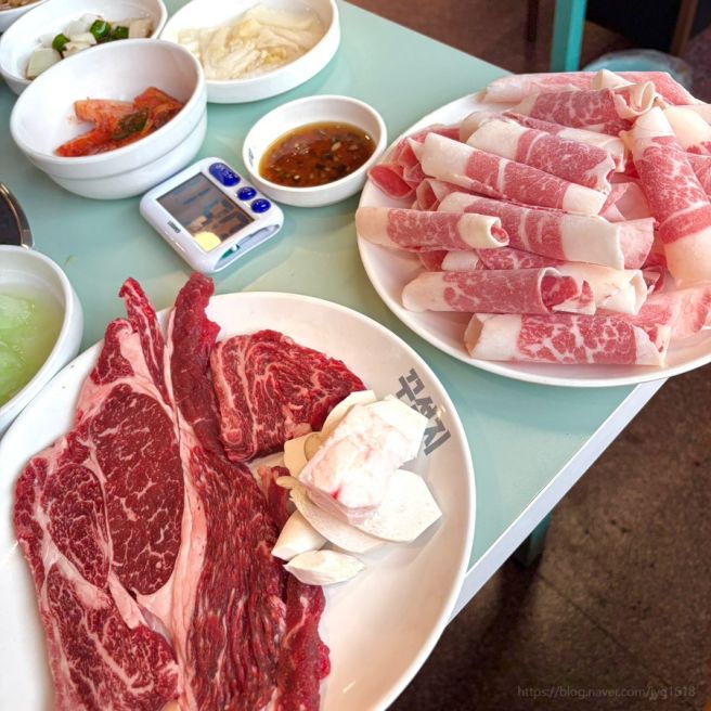 꾸석지돌판한우 김천 소고기 가성비 좋은 식당