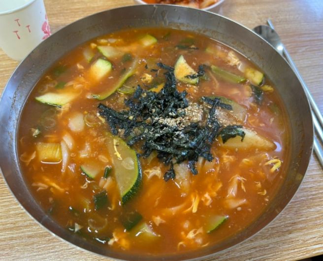 동해 묵호 장칼국수 맛집 대우칼국수 내돈내산