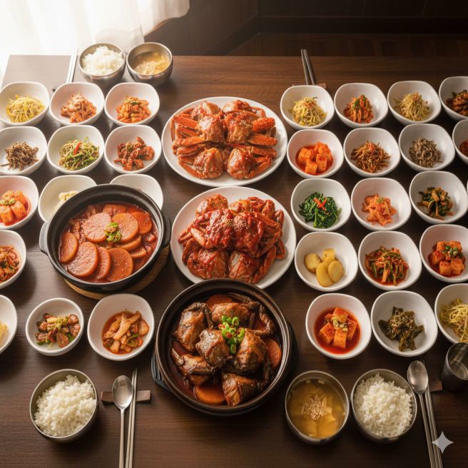 🦀 포항 북구 할매식당 짜지 않고 정갈한 갈치 정식 게장 정식