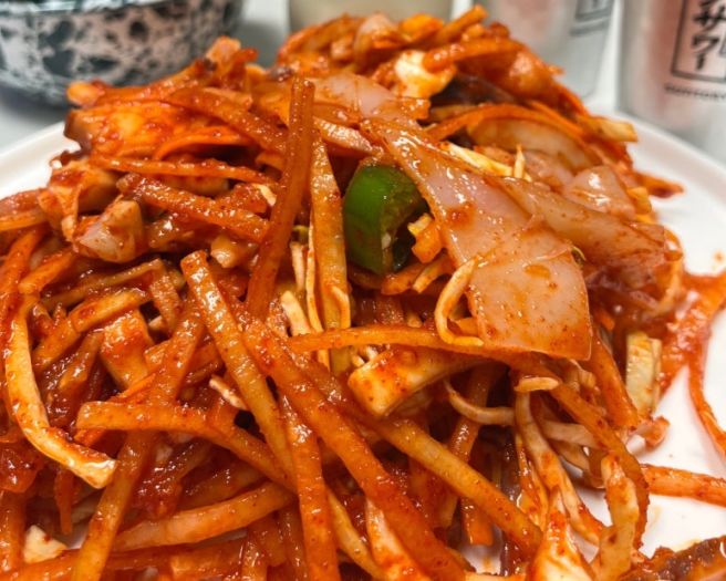 불로동시장 무침회 맛집 태평양회식당