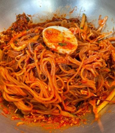 평택고여사집냉면-연희동 3대째 평양냉면, 비빔냉면+ 왕만두