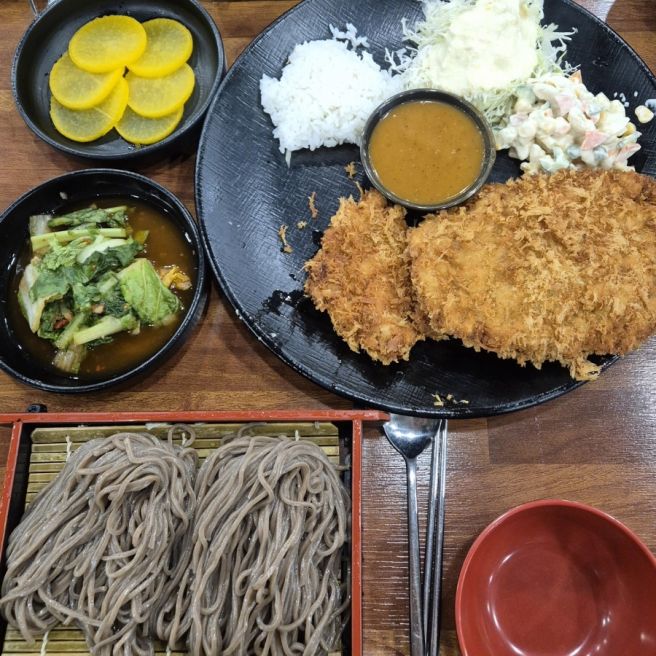 미슐랭 메밀국수 [광화문미진] 서울 종로 본점 &amp; 서초직영점 냉(판)메밀, 수제왕돈까스 후기