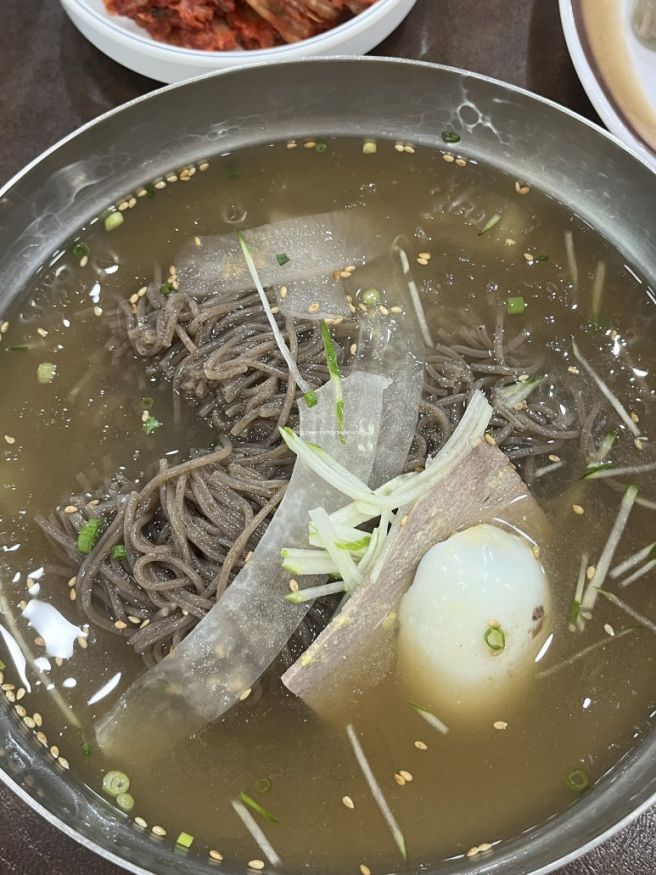 대전 평양냉면 맛집 신성동 숯골원조냉면 물냉면 왕만두 메밀전병