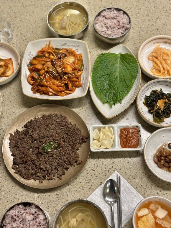 마포역 맛집 역전회관 마포본점 주차 추천메뉴
