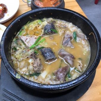 영천동 서대문역 석교식당