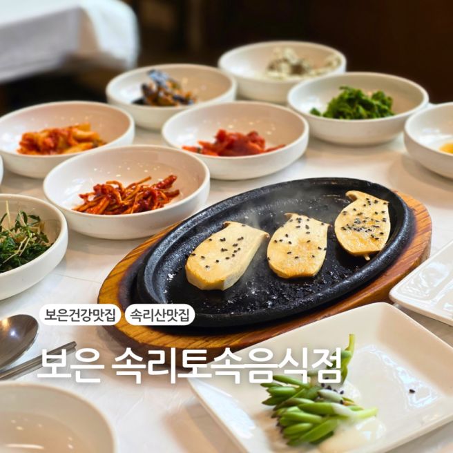 [보은] 속리산 건강 맛집 "속리토속음식점" 내돈내산 솔직후기