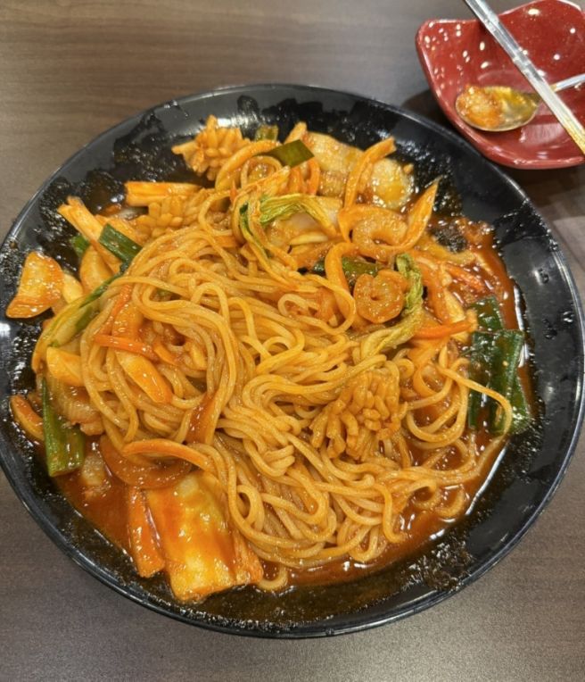 대구 수성구 야끼우동맛집 리안 주차 후기. 여전히 많은양 여전한 웨이팅