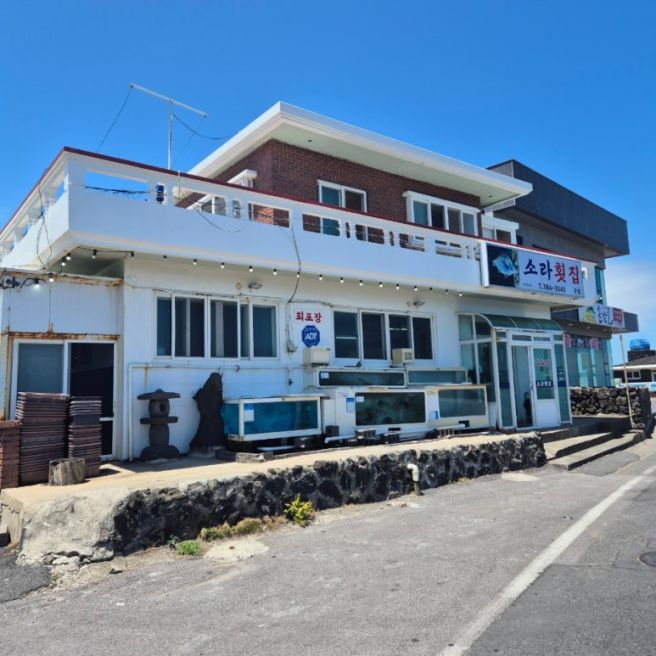 제주 구좌 소라횟집 우럭매운탕