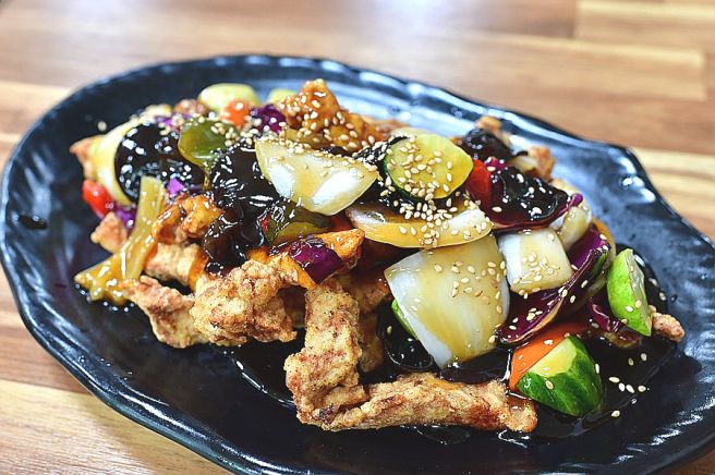 경산 억조손짜장 ‘레몬탕수육,간짜장,잡채밥’ (경산시 압량읍 부적리)