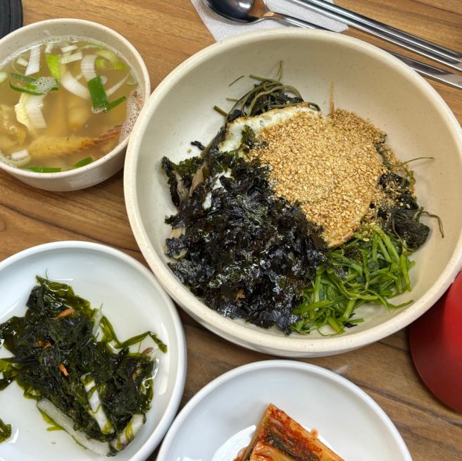 |강원도 속초| 순두부 얼큰순두부 산채비빔밥 뜨뜻하게 '최옥란 할머니 순두부' 쩝쩝후기 ʚ( ິ•ᆺ• )ິɞ”