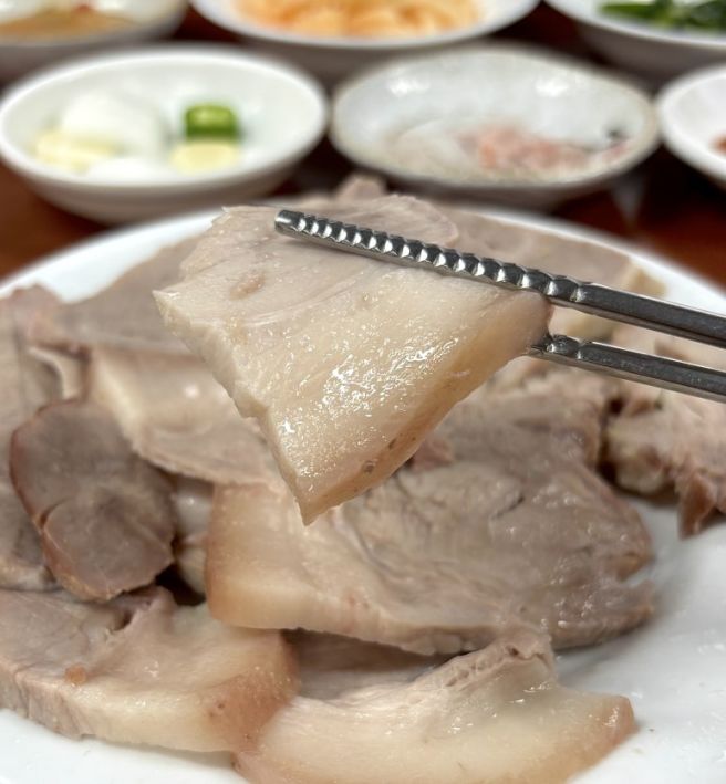 평산옥 | 내돈내산 부산역 미슐랭 미쉐린 수육 맛집 점심 혼밥