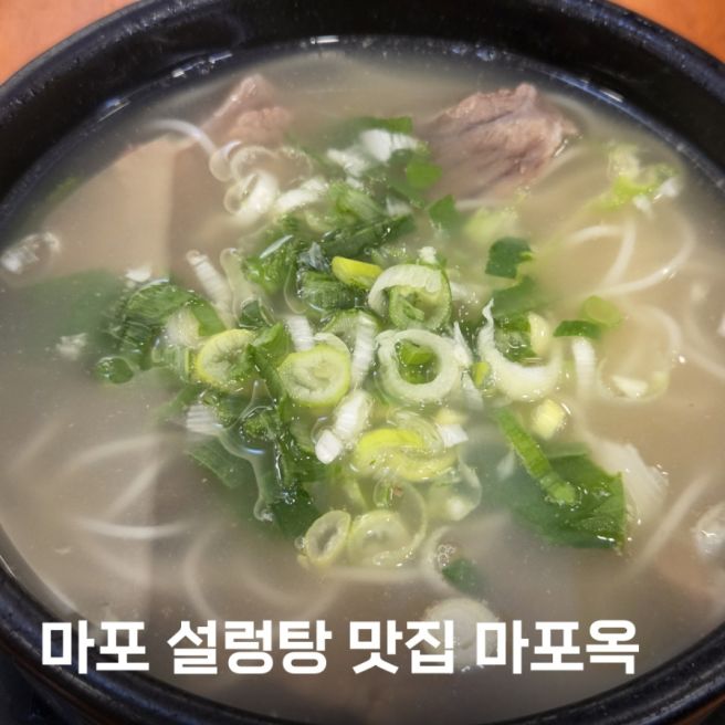 마포역 맛집 미쉐린선정 마포옥 줄 서는 이유 한우양지탕 내돈내산