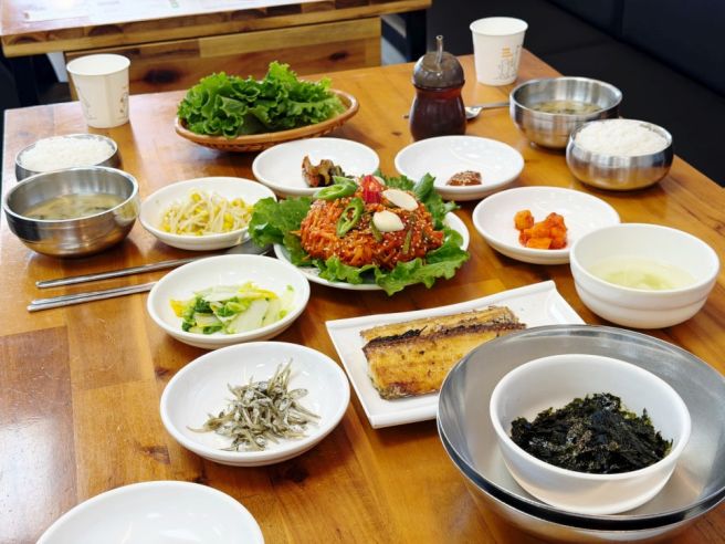여수 오동도 주변 맛집 서대회 무침 푸짐했던 삼학집