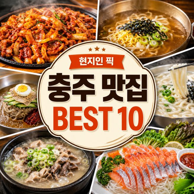 충주 맛집 베스트10, 유명한 곳 말고 현지인만 아는 숨은 맛집 총정리